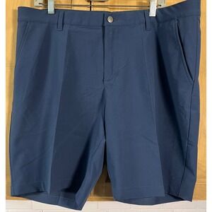 Adidas Golf Shorts Mens 38 Navy Blue Primegreen Performance Athletic